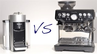 Nespresso vs Breville Barista Express [upl. by Lenore823]