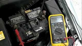 Battery Load Test With a Multimeter [upl. by Ladnek]