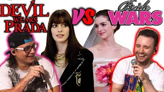 The Devil Wears Prada  Bride Wars Movie Reaction Compilation [upl. by Ennirok]