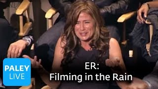 ER  Maura Tierney on Filming in the Rain Paley Center [upl. by Ayaladnot442]