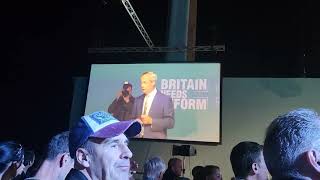 Reform Nigel Farage Birmingham NEC [upl. by Idna]