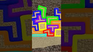 SOFTBODY TETRIS 21 ON EGYPT blender tetris puzzle softbody tetrispuzzle テトリス тетрис [upl. by Weinhardt309]