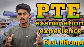 My PTE first attempt 🤔  PTE examination KTM  pokhara ktm vlog [upl. by Nrubloc258]