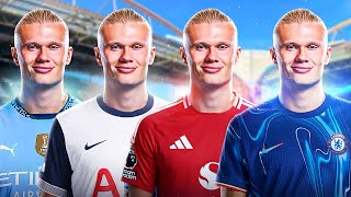 I Made Erling Haaland Play For Other Premier League Clubs [upl. by Tlaw711]