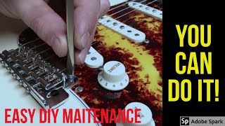 Electric guitar maintenance [upl. by Anana]