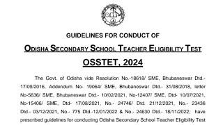 OSSTET PHYSICAL EDUCATION SYLLABUSAPPLY START FOR APPLY OSSTETOSSTET PAPER 2 PHYSICAL EDUCATION [upl. by Xever]