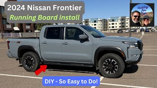 2024 Nissan Frontier  DIY Running Boards Tyger [upl. by Long666]