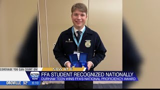 Durham native wins national FFA award [upl. by Noreg237]