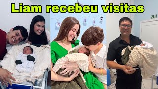 🌟 Nay Mazetto e Liam receberam visita da família 😍 [upl. by Davon]