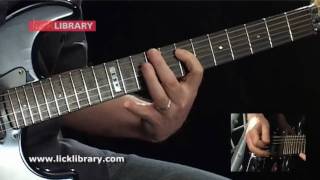 Alice In Chains  Would  Solo Performance  Guitar Lessons With Danny Gill Licklibrary [upl. by Crifasi365]