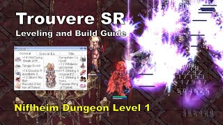 BB iRO Trouvere Severe Rainstorm  Leveling and Build Guide  IRO Chaos [upl. by Refinne]