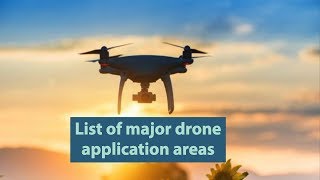 Top 10 applications of drones [upl. by Georg924]