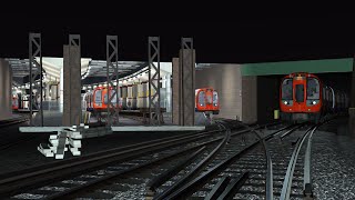 Train Simulator Classic 2024  District Line  Train 056 1854 Upminster  Richmond S7 [upl. by Ambrosane92]