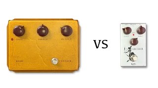 Klon Centaur vs J Rockett Archer [upl. by Koblick]