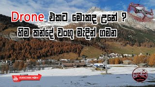 ඇල්ප්ස් කඳු අතර ස්විස් රටේ 2 කොටස Italy to Switzerland across Alps P2  Lokewate Sudanthaka [upl. by Itsym44]