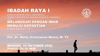 LIVE STREAMING IBADAH RAYA I  MINGGU 16 OKTOBER 2022  0630 WIB [upl. by Ahsetan96]