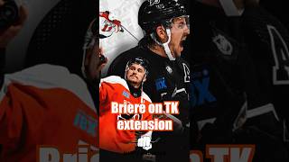 Briere’s decision to resign Travis Konecny [upl. by Kalin]