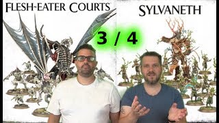 Age of Sigmar Season 2 Sylvaneth vs FleshEater Court BatRep 34 [upl. by Shirl]