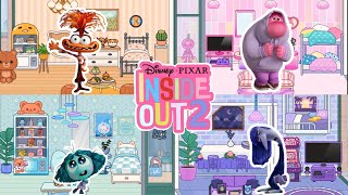 INSIDE OUT 2 NEW EMOTIONS ROOM DESIGN  TOCA BOCA 😲👀 [upl. by Dlaregztif]