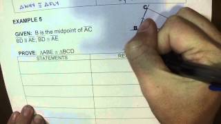 SSS SAS amp ASA to Prove Triangles Congruent P2 [upl. by Ahsak]