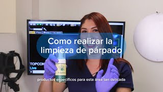 ¿Cómo se realiza una limpieza de párpado por blefaritis [upl. by Niall]