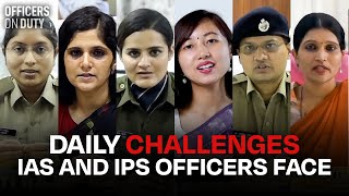 IAS vs IPS  Daily Challenges Faced  Officers on Duty  Roles amp Responsibilities [upl. by Nhguavahs]