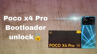 how to unlock Bootloader poco x4 pro 5G Poco smartphones bootloader unlock MiXiaomiPoco [upl. by Keeler]