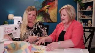 HQ Live – Quilting on the HQ Sweet Sixteen with Helen Godden March 2017 [upl. by Kendre]