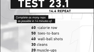 231 CROSSFIT OPEN WORKOUT [upl. by Eniffit]