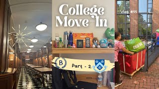 College MoveIn Day VLOG  Columbia UniversityFirst Year  Barnard College  unpacking  Dorm Tour [upl. by Torrey543]