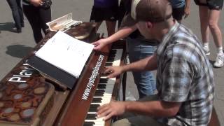 Shipoopi on a Street Piano [upl. by Ajnotal788]