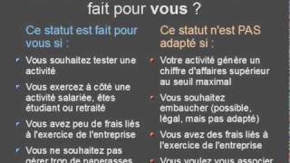 Le statut AutoEntrepreneur expliqué  pour TOUT comprendre en 5 minutes [upl. by Able]