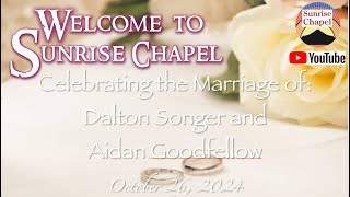 Celebrating the Marriage of Dalton Songer and Aidan Goodfellow [upl. by Ssirk642]