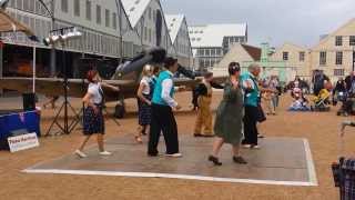 Salute to the 40s at the Historic Dockyard Chatham [upl. by Papert940]