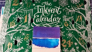 Diamine Inkvent Calendar day 20 Artic Blast [upl. by Mallory326]