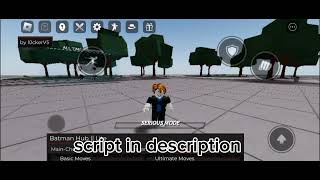 kj script  batman hub  tsb script  op [upl. by Ellatnahc]