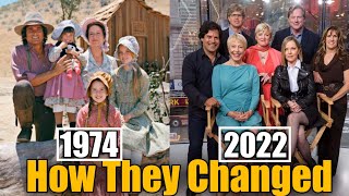 LITTLE HOUSE ON THE PRAIRIE 1974 Cast Then and Now 2022 How They Changed [upl. by Ellehsim]