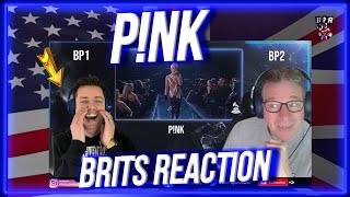 Pink Glitter in The Air LIVE Grammys 2010 Reaction [upl. by Ysle862]