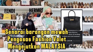 SENARAI HARTA PENGASAS FASION VALET YG DISITA SPRM MENGEJUTKAN ROSMAH MANSUR [upl. by Kallick]