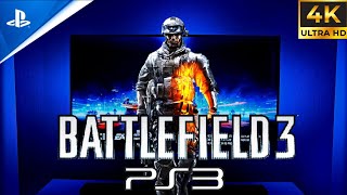 BATTLEFIELD 3 in 2024  The PS3 Nostalgia Project  4K IMMERSIVE TV [upl. by Llekcor576]