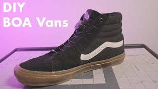 Vans BOA MTB Shoes DIY [upl. by Cinomod]