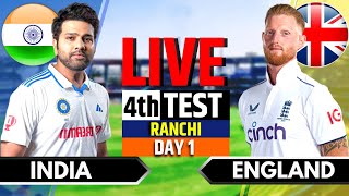 India vs England 4th Test  India vs England Live  IND vs ENG Live Score amp Commentary Last 14 Over [upl. by Nalla224]