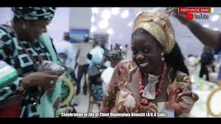 Celebration of life of Chief Olumuyiwa Kinoshi A K A Suki [upl. by Gloria]