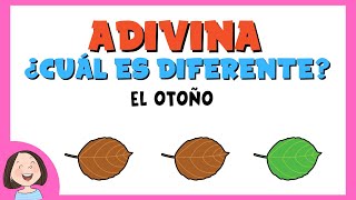 Adivina ¿cuál es diferente el otoño [upl. by Sackey707]