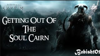 Dawnguard Getting Out of Soul Cairn Tutorial [upl. by Kowal892]