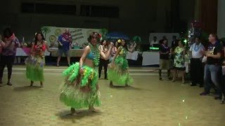 Hukilau dance stepsFundrasing event St Bernadette Church [upl. by Akfir716]