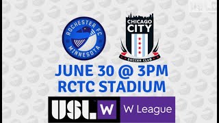 Rochester FC vs Chicago City SC [upl. by Kristianson155]