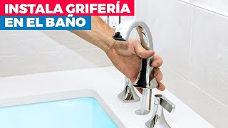 ¿Cómo instalar los artefactos y grifería en el baño [upl. by Primaveras952]