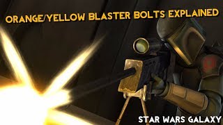 Blaster bolt colors  orange and yellow [upl. by Hailee925]