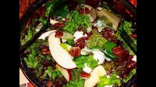 ENSALADA DE LECHUGA Y MANZANA [upl. by Decrem]